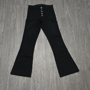 Ramy Brook Sailor Jeans 28 Black Cindy Highrise Bootcut 32 Inseam